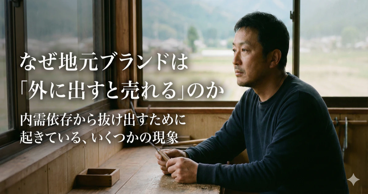 なぜ地元ブランドは外に出すと売れるのか 内需依存から抜け出す視点