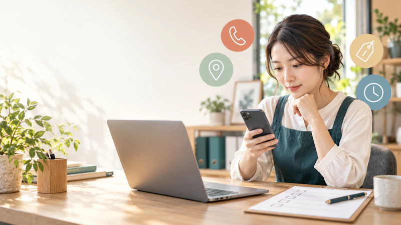 ホームページの情報が古い。どこから直す？