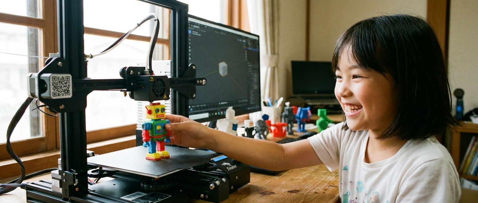 『想像』が『形』になる喜び。3Dプリンターで世界を広げる