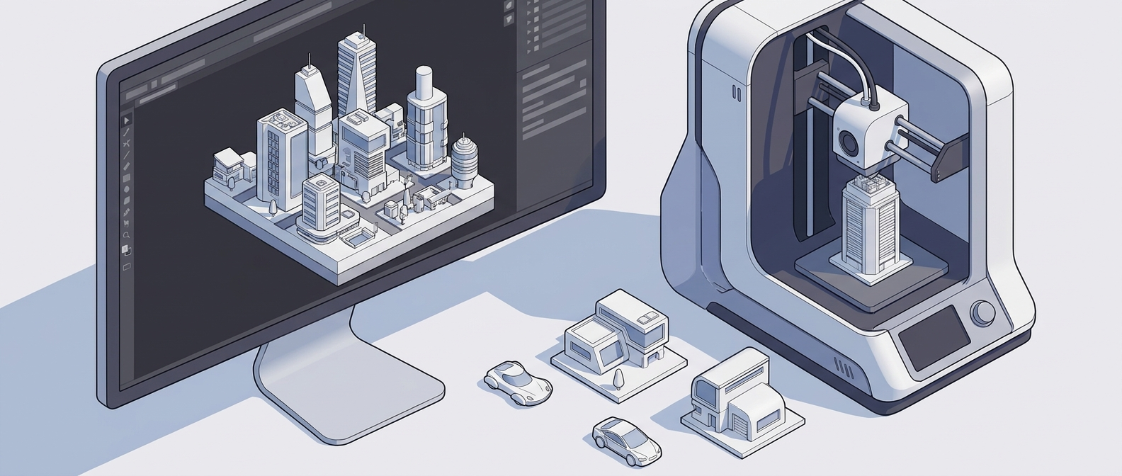 自分で作った作品が、手に取れる形に!3Dプリンターとの連携