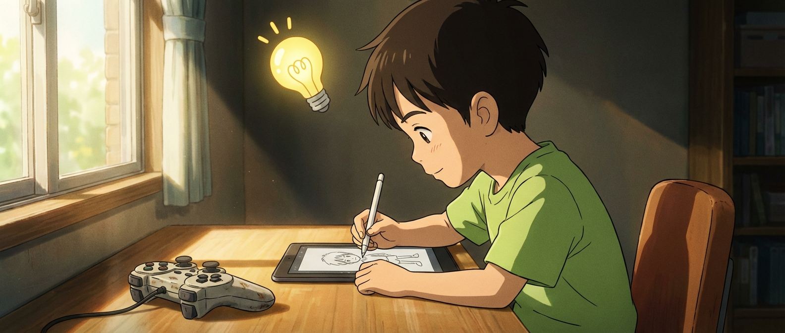 「ゲームをやる子」から「ゲームを作る子」へ。きっかけは小さな『ひらめき』
