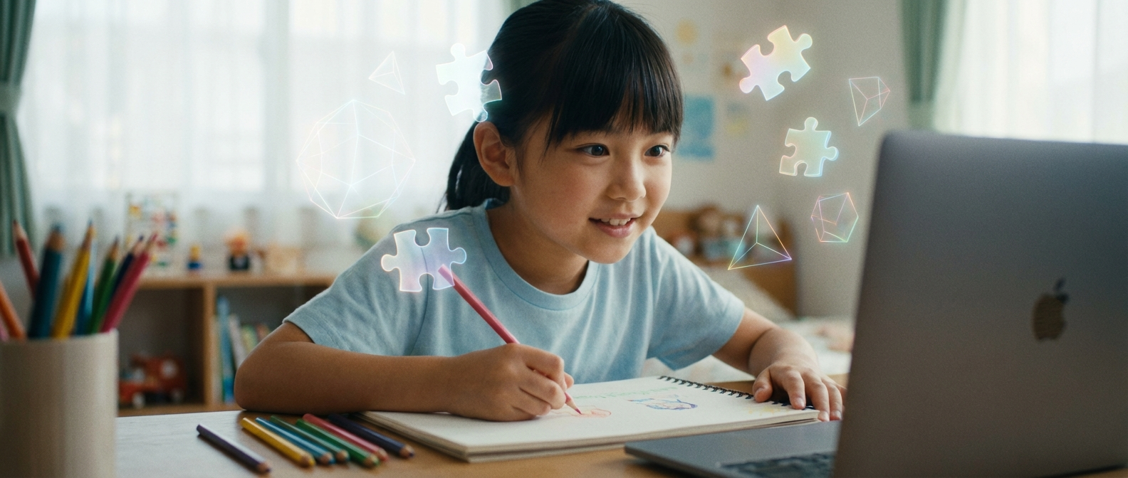 3Dモデリングが、こどもの「考える力」と「表現する力」を育む