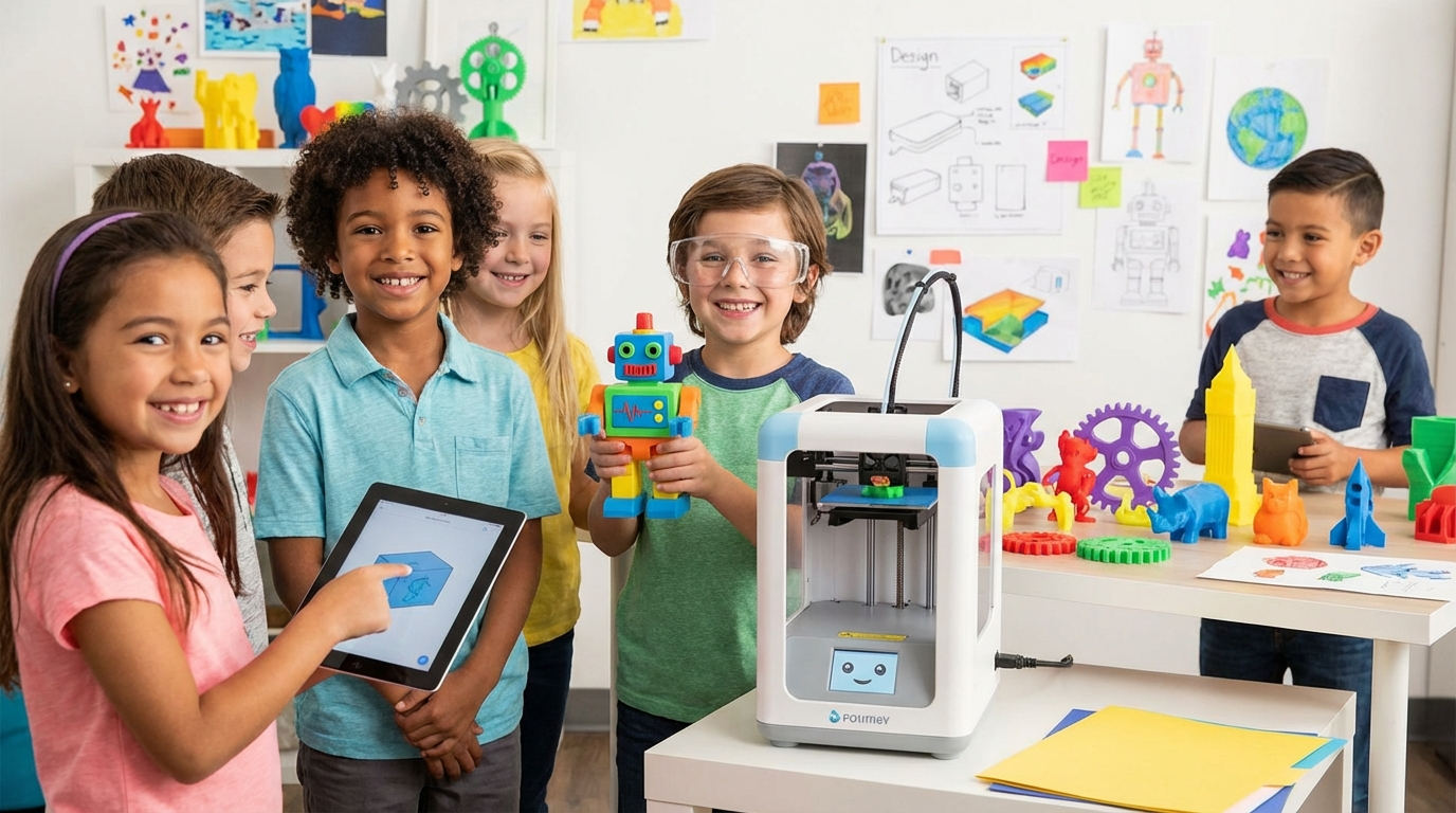 「創造」を「形」に！子供向け3Dプリンター活用で広がる可能性