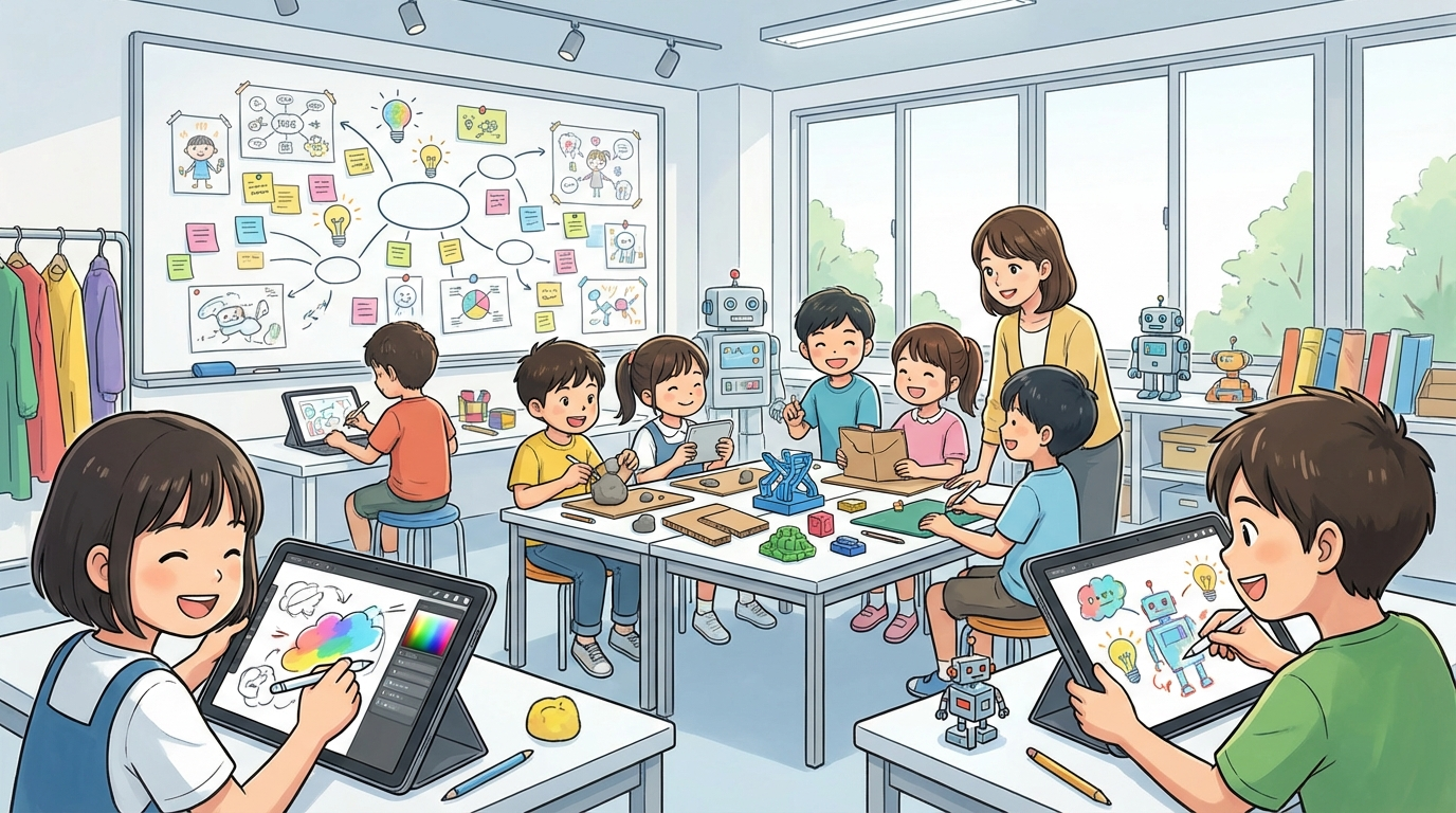 デザイン思考を育む!「デザイン習い事」で身につく力