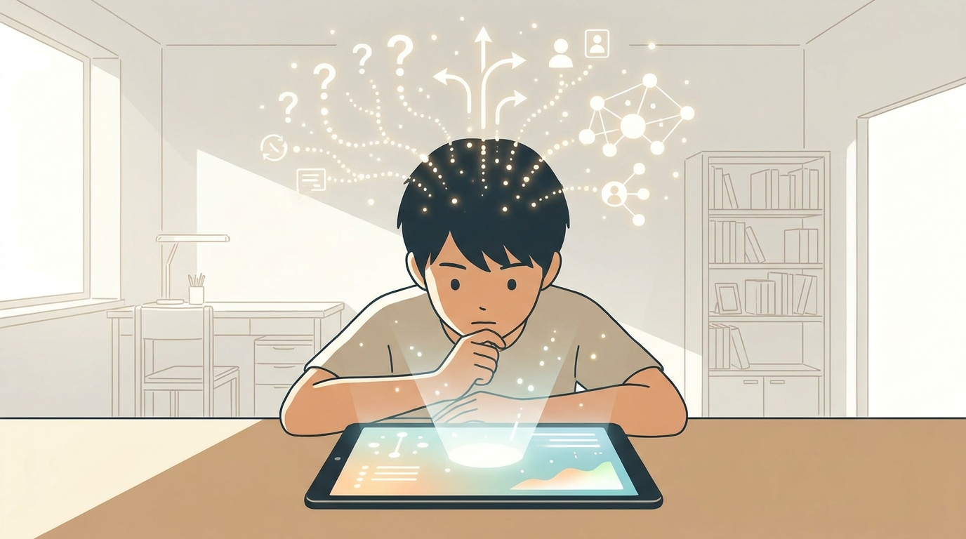 AIは「考える力」を奪う?いえいえ、むしろ刺激するんです