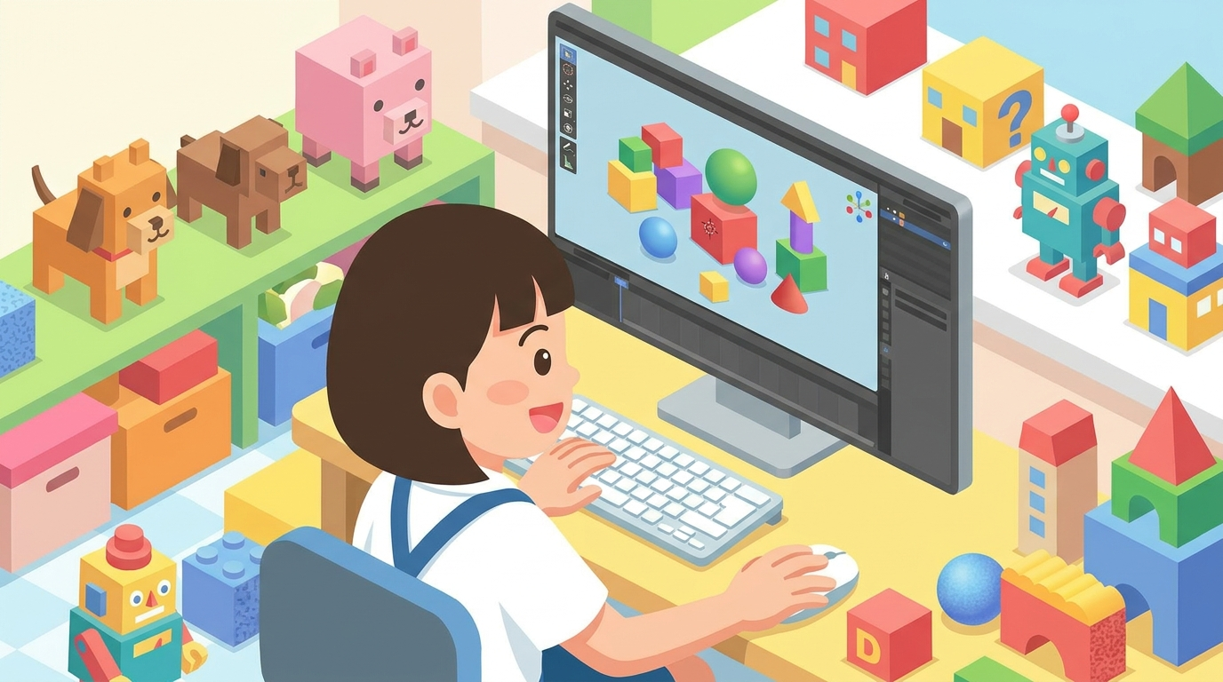 「Blenderって難しい?」最初はみんな半信半疑なんです