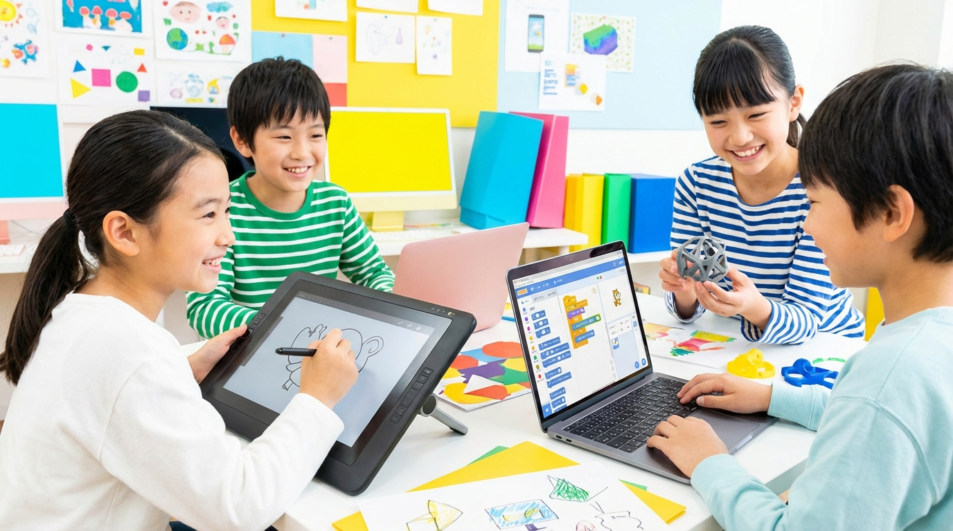 今、なぜ小学生に「デジタルクリエイティブ」が求められるのか?