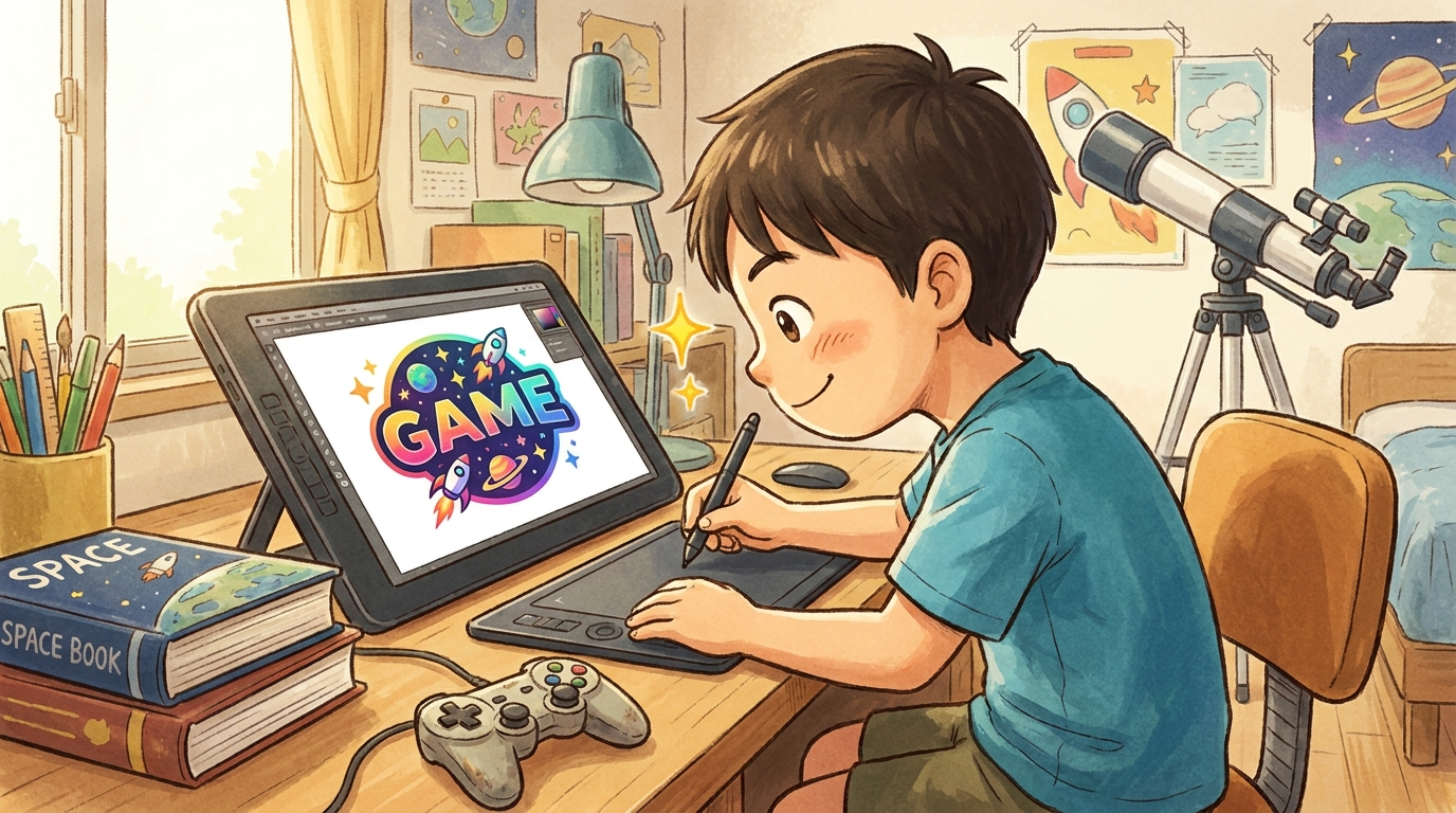 「絵が苦手」だった子が、デザインに夢中になる瞬間