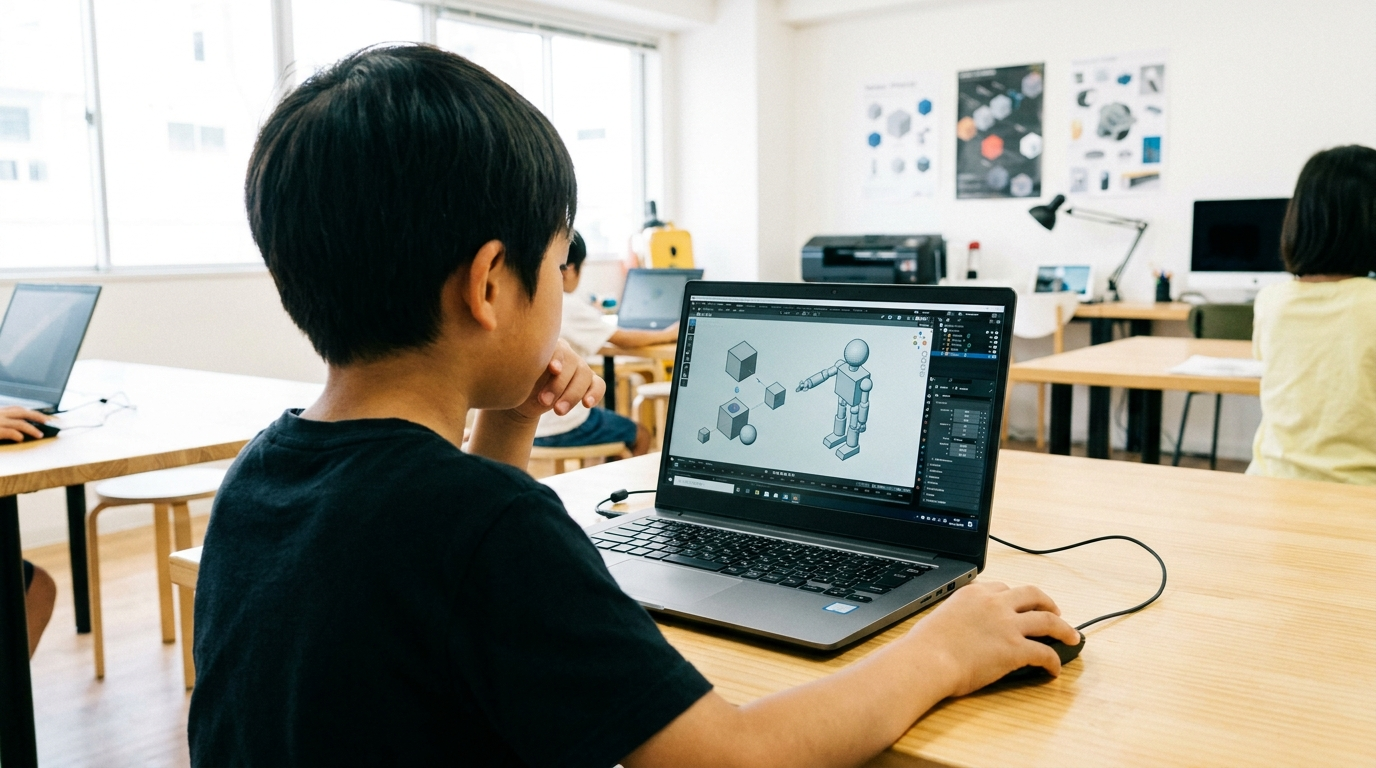 「Blenderって難しい?」最初はみんなそう言います