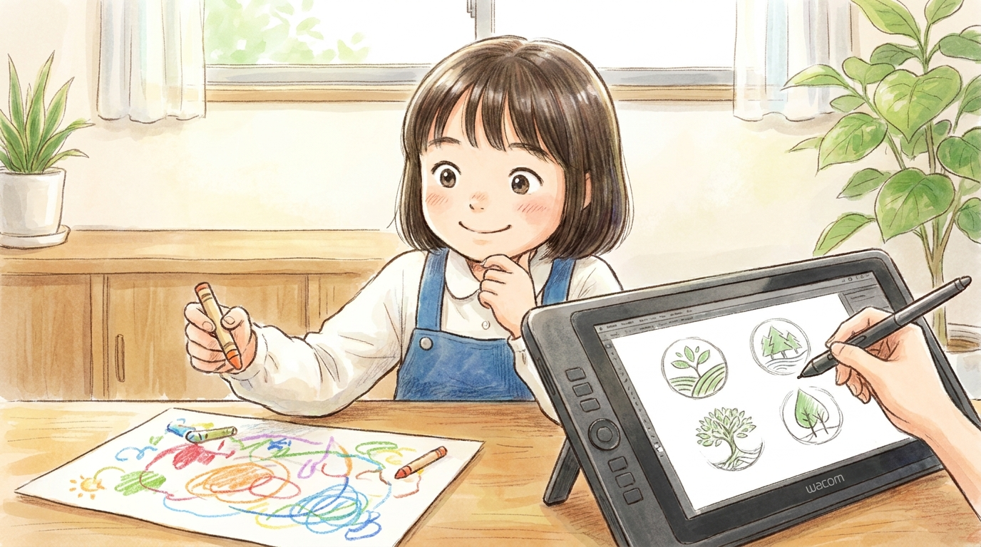 「お絵描き」から「伝えるデザイン」へ