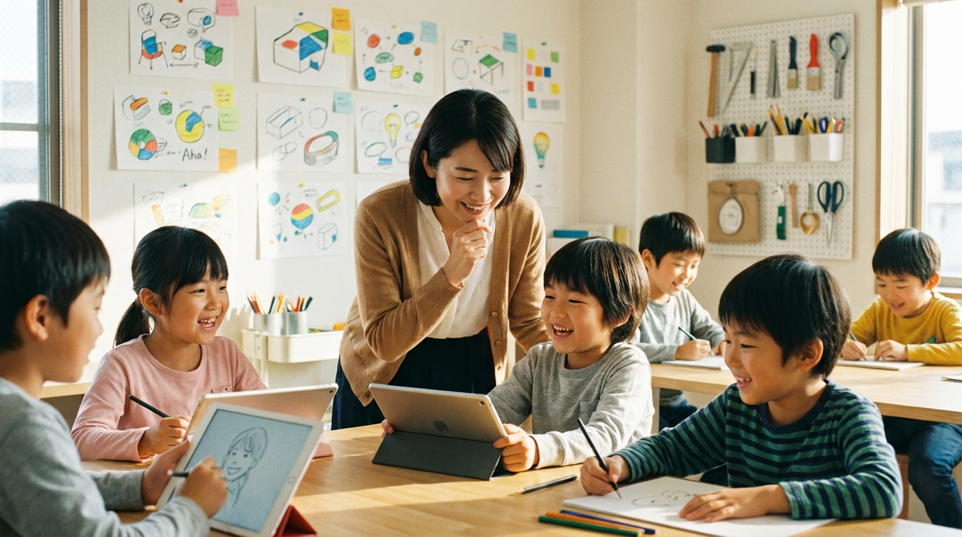 Mottoデザインスクールで、お子さんの「なぜ？」を「なるほど！」に