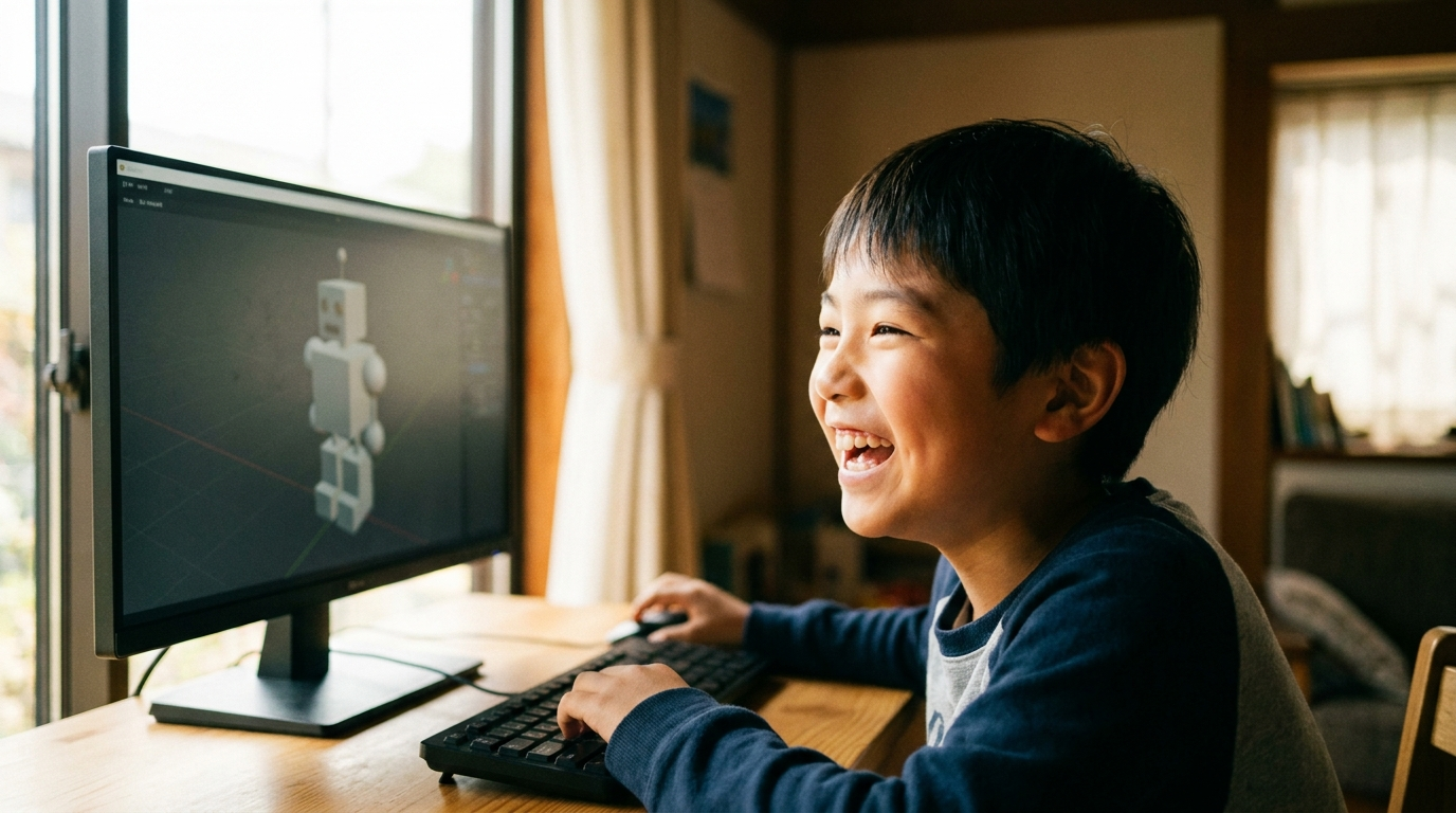 「難しい」が「もっと!」に変わる瞬間:3Dモデリングの魅力