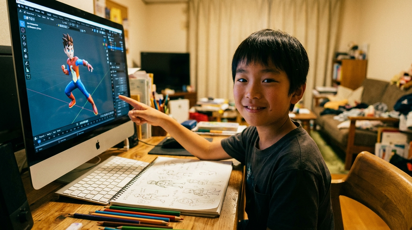 「好き」を形にする！ゲームキャラクターや夢の世界