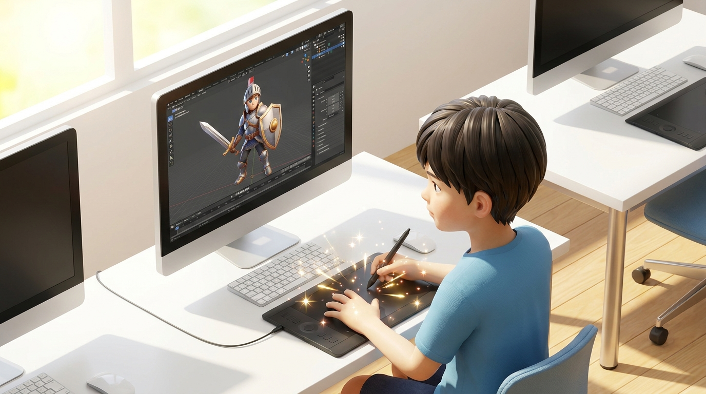 『好き』から始まる！Blenderで『想像』を『形』にする喜び