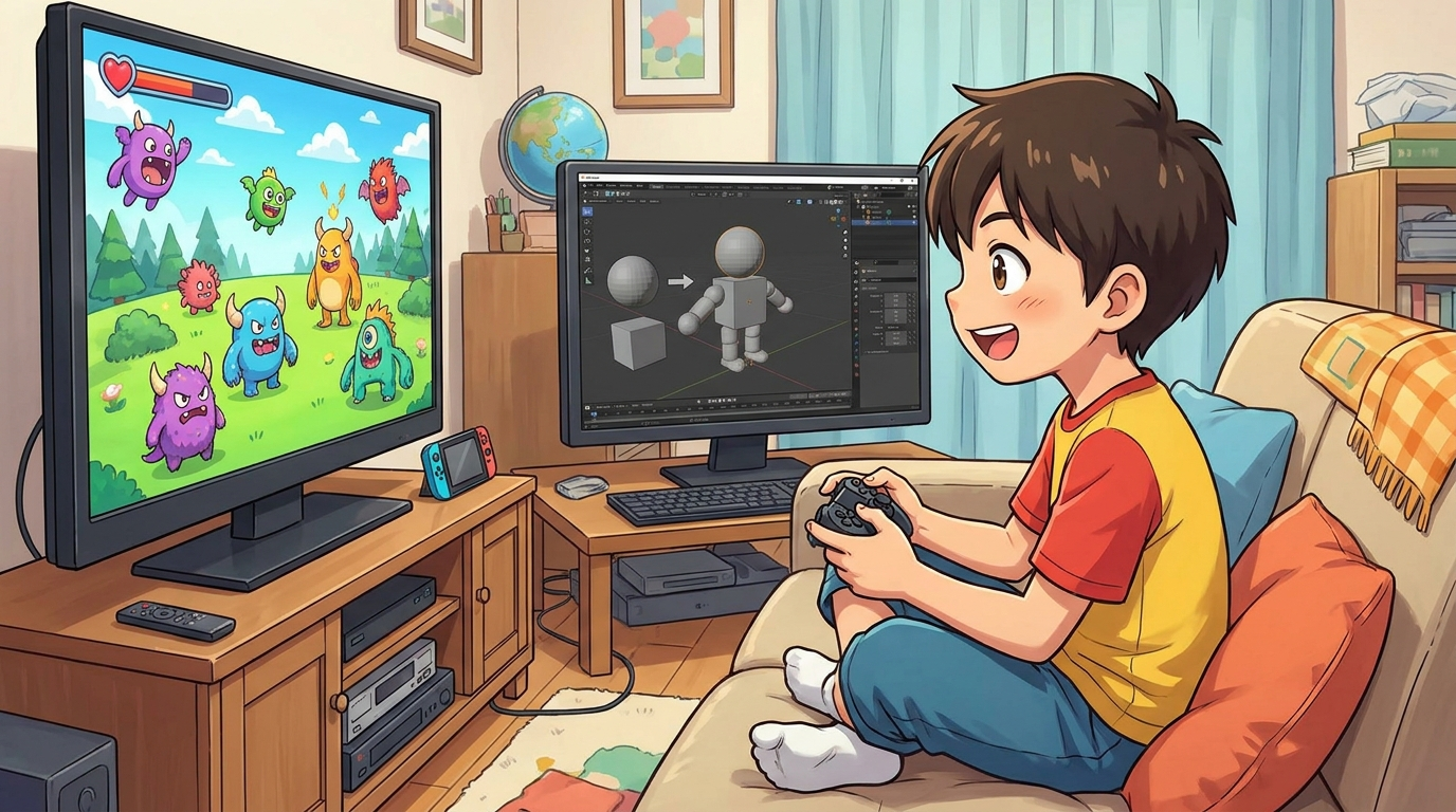 「ゲームが大好き！」が「作れる！」に変わる瞬間