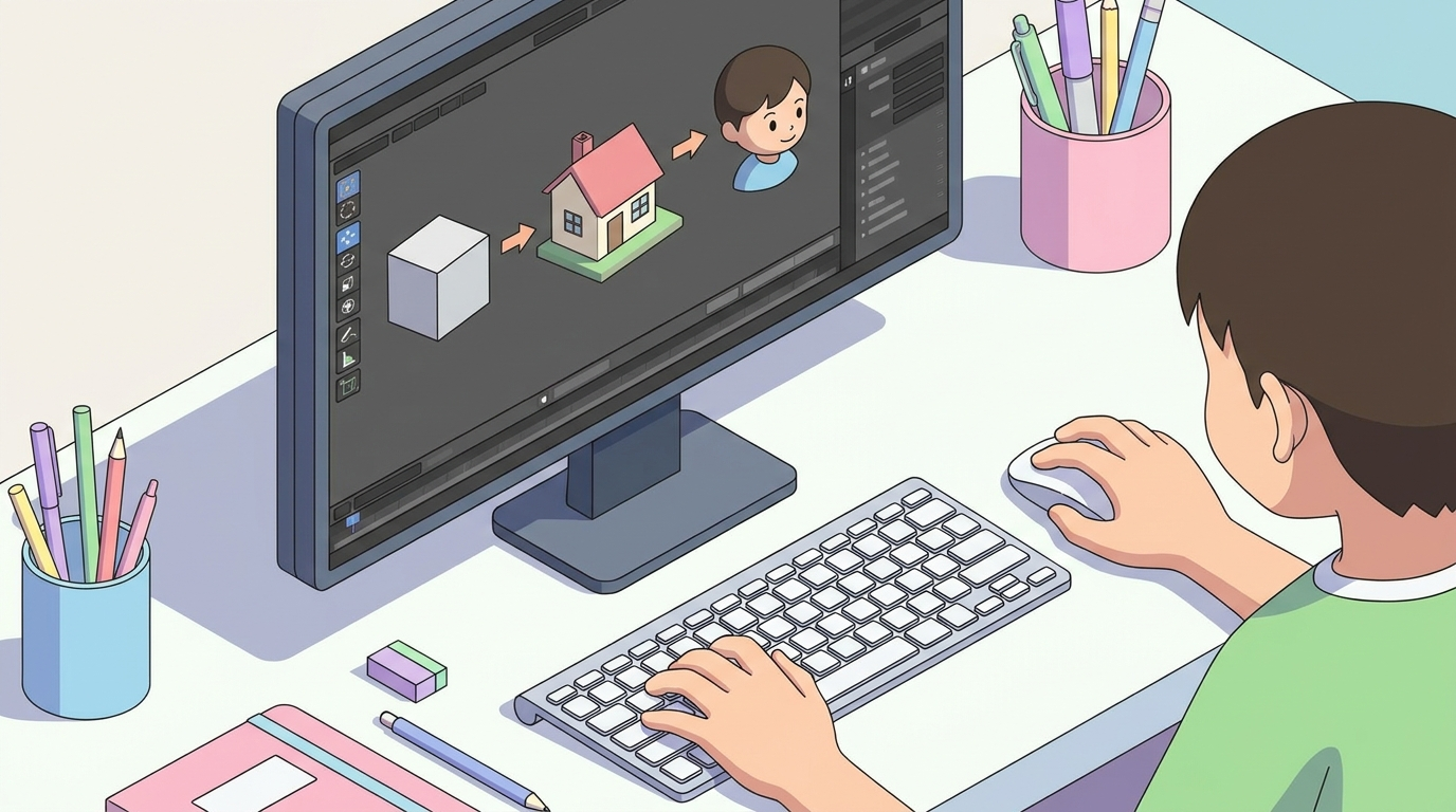 「Blenderは難しい？」いいえ、『作れる』楽しさを見つける場所です