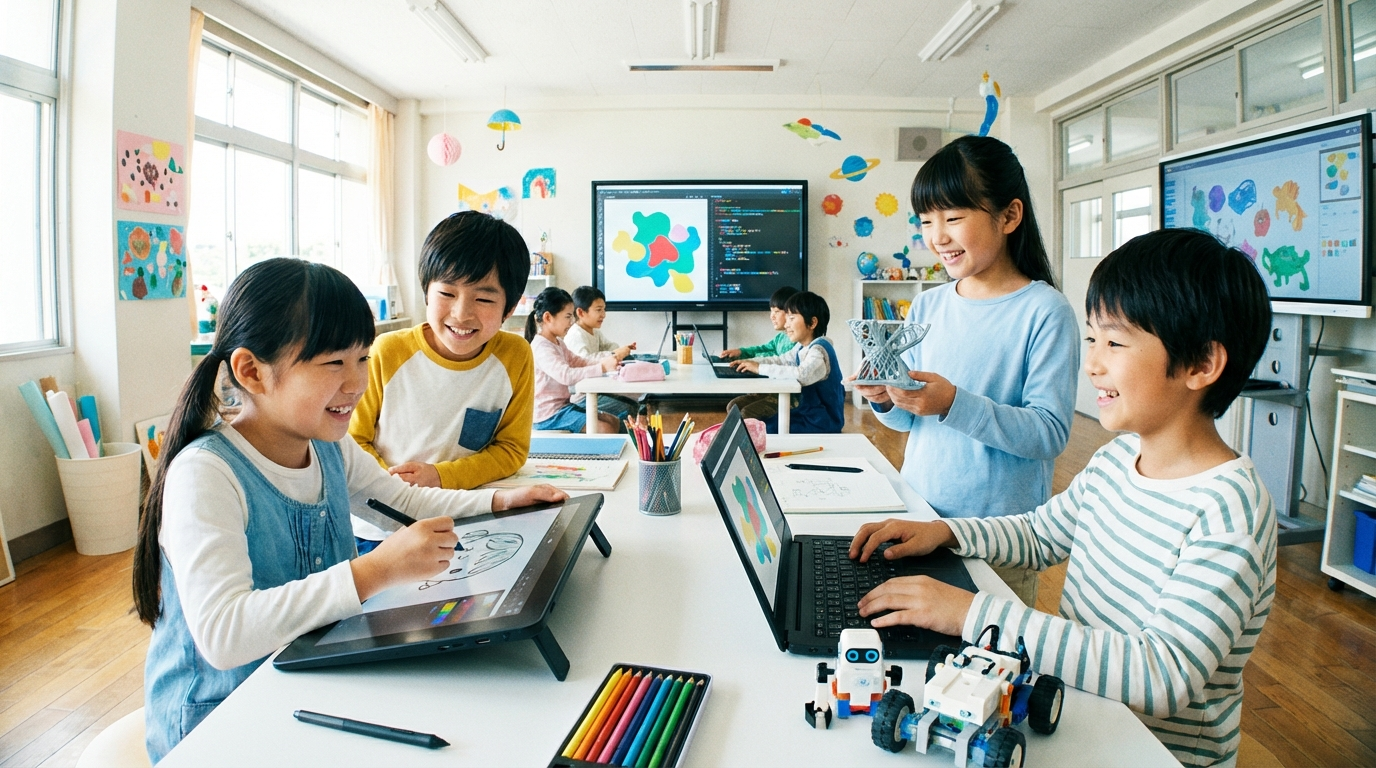 デジタルクリエイティブで広がるお子さまの可能性