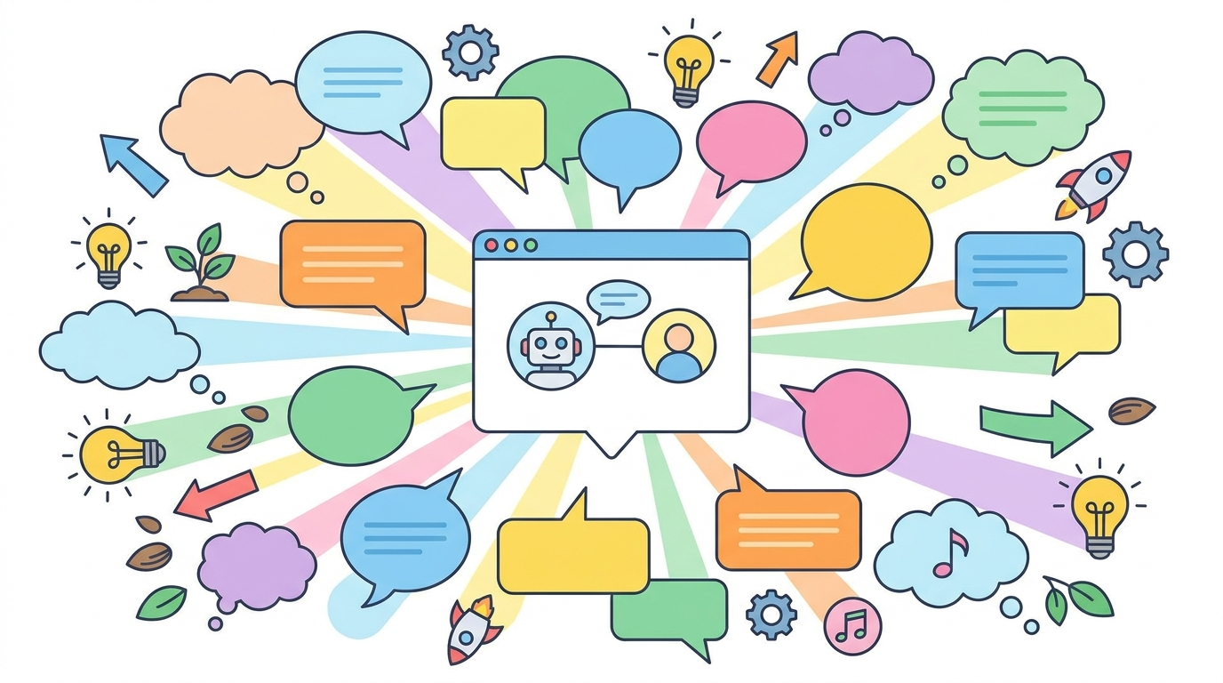 ChatGPTも味方に!アイデアを広げる「対話」