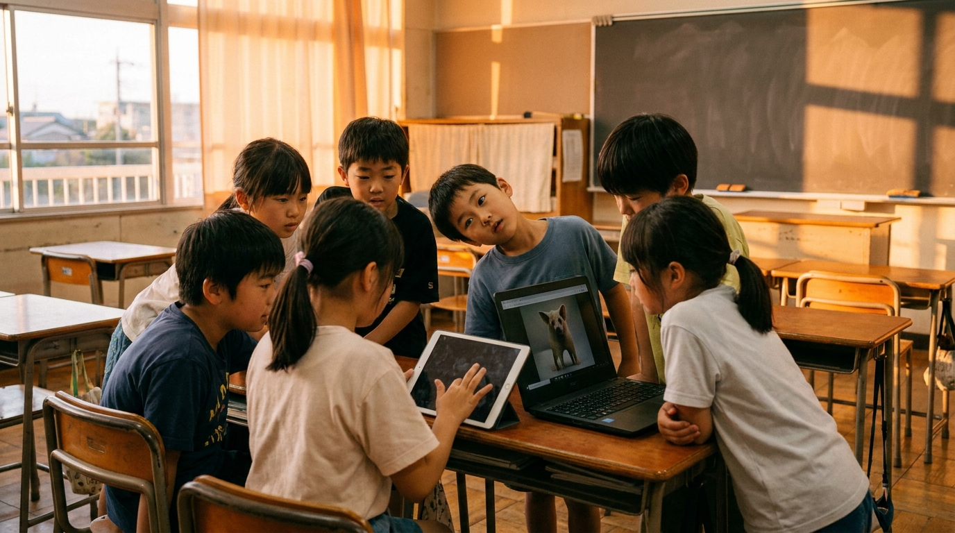 「AIって、答えをくれる道具?」子どもたちの素朴なギモン