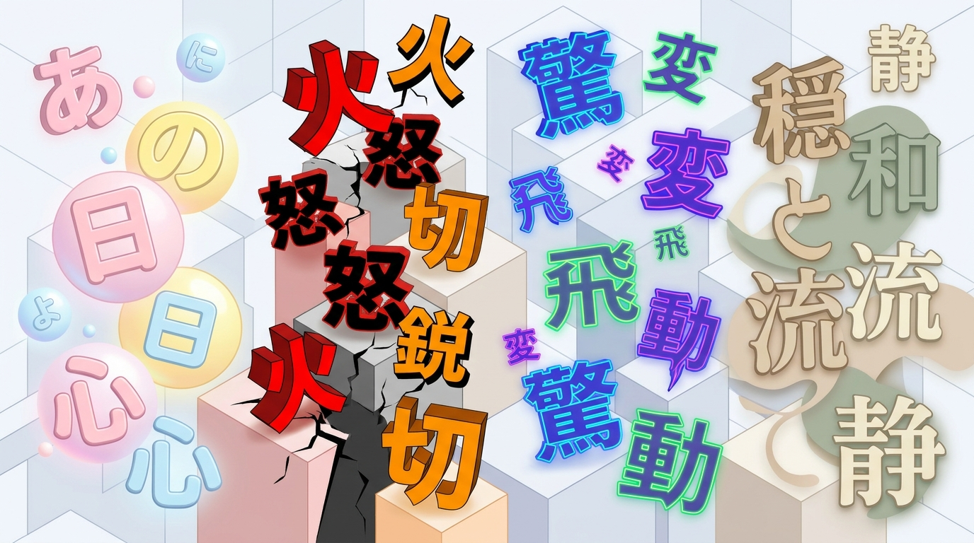 文字の形にも「表情」がある!タイポグラフィで広がる表現の世界