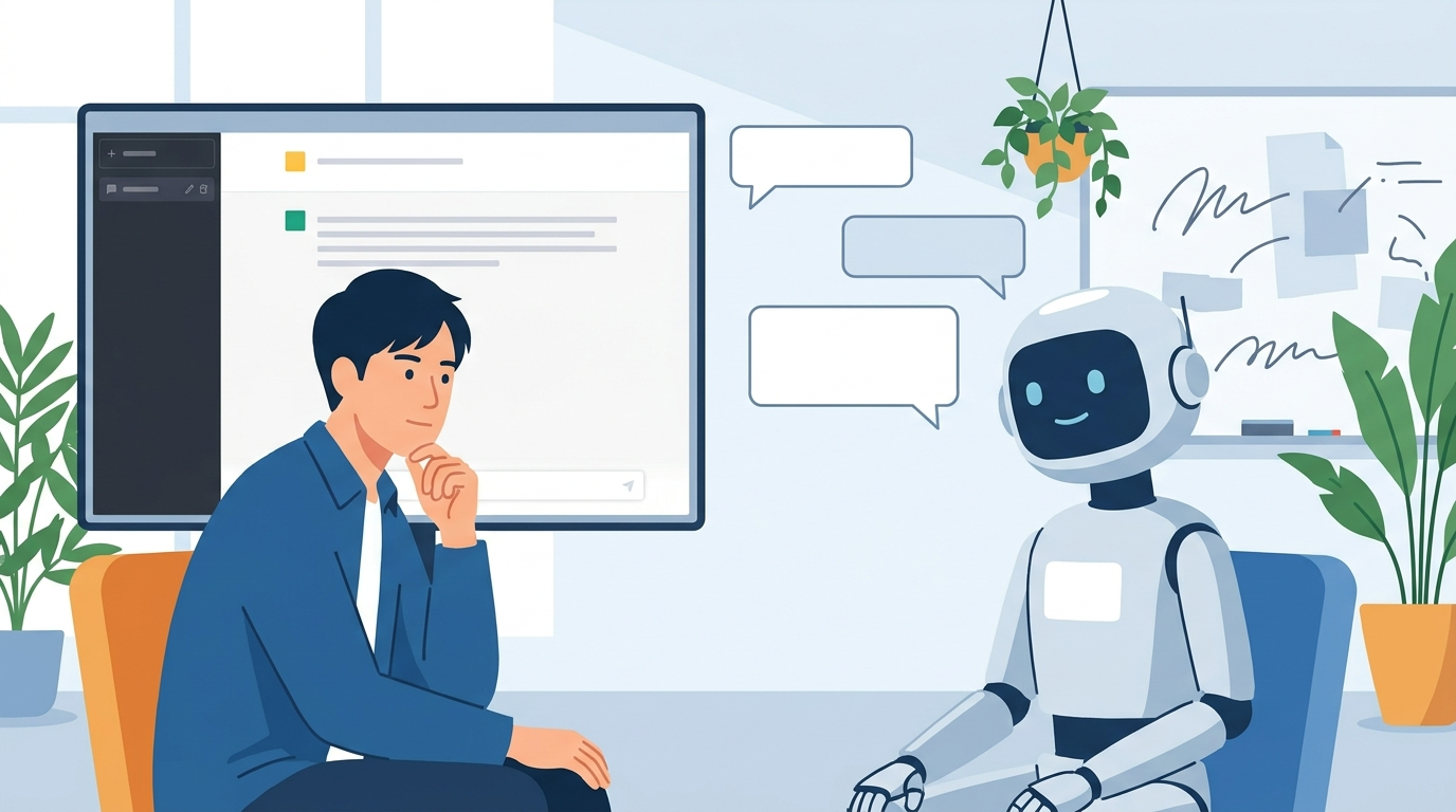 ChatGPTも、アイデアの「壁打ち相手」に