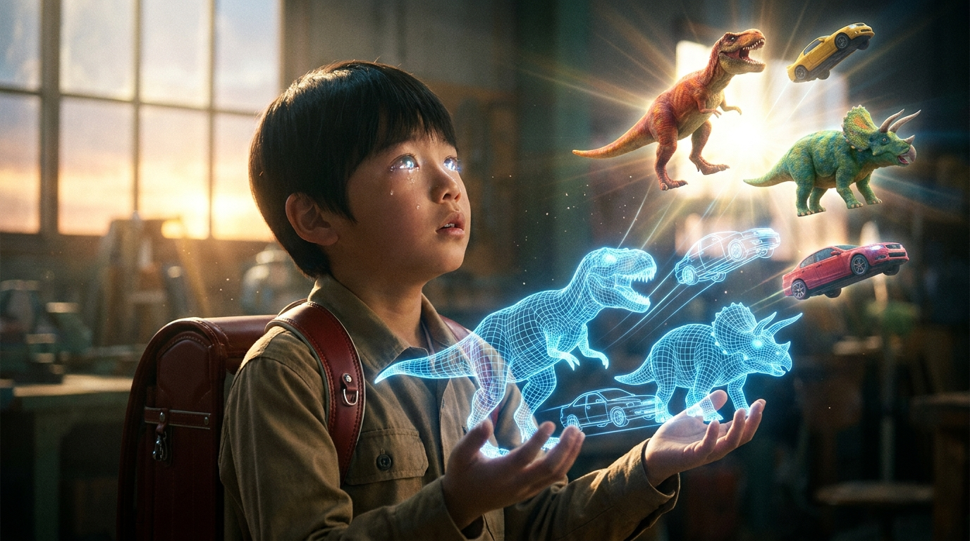 想像力が『形』になる!3Dモデリングが育むチカラ