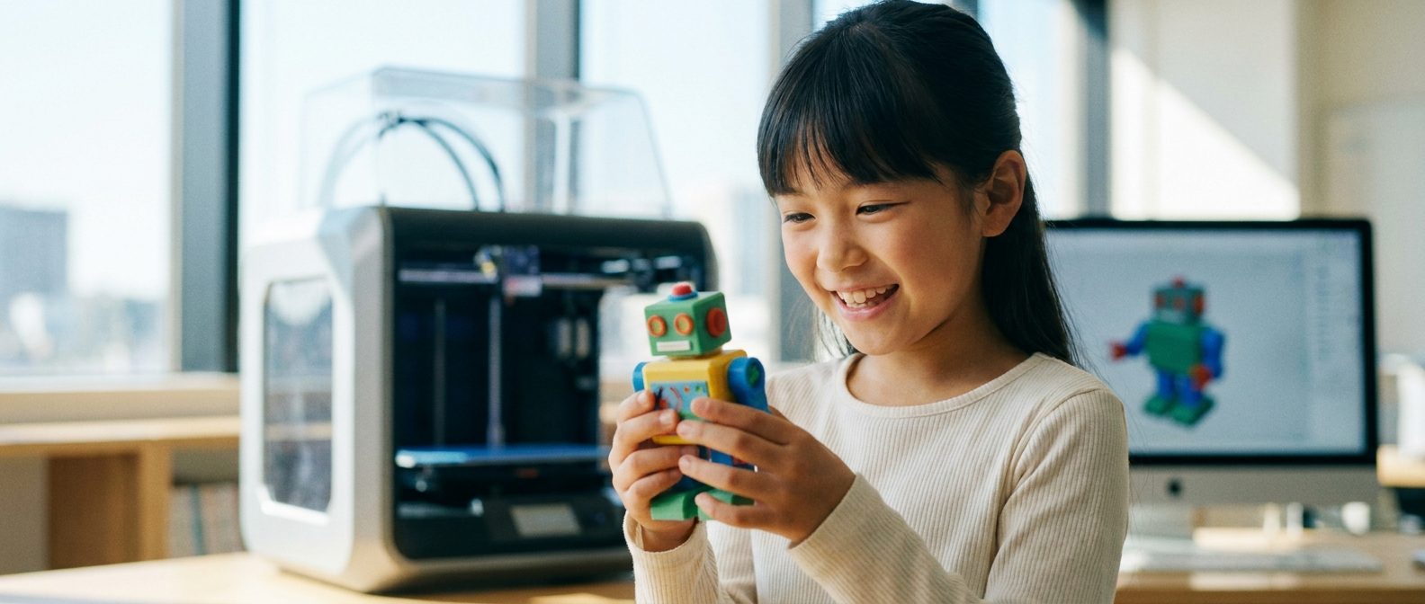 「想像」が「形」になる喜び、そして3Dプリンターへ