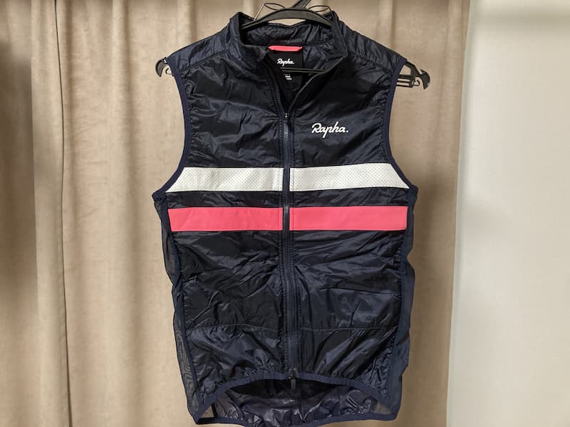 Rapha メンズ ブルべ インサレーティッド ジレ Sサイズ - ウエア