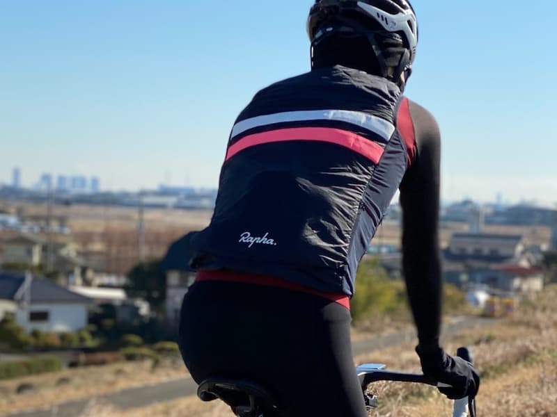 Rapha ラファ ジレ ベスト M ネイビー 美品 - ウエア