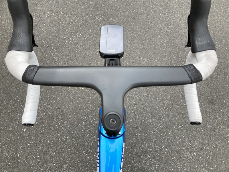 ボントレガー】ステム一体型カーボンハンドル - 自転車