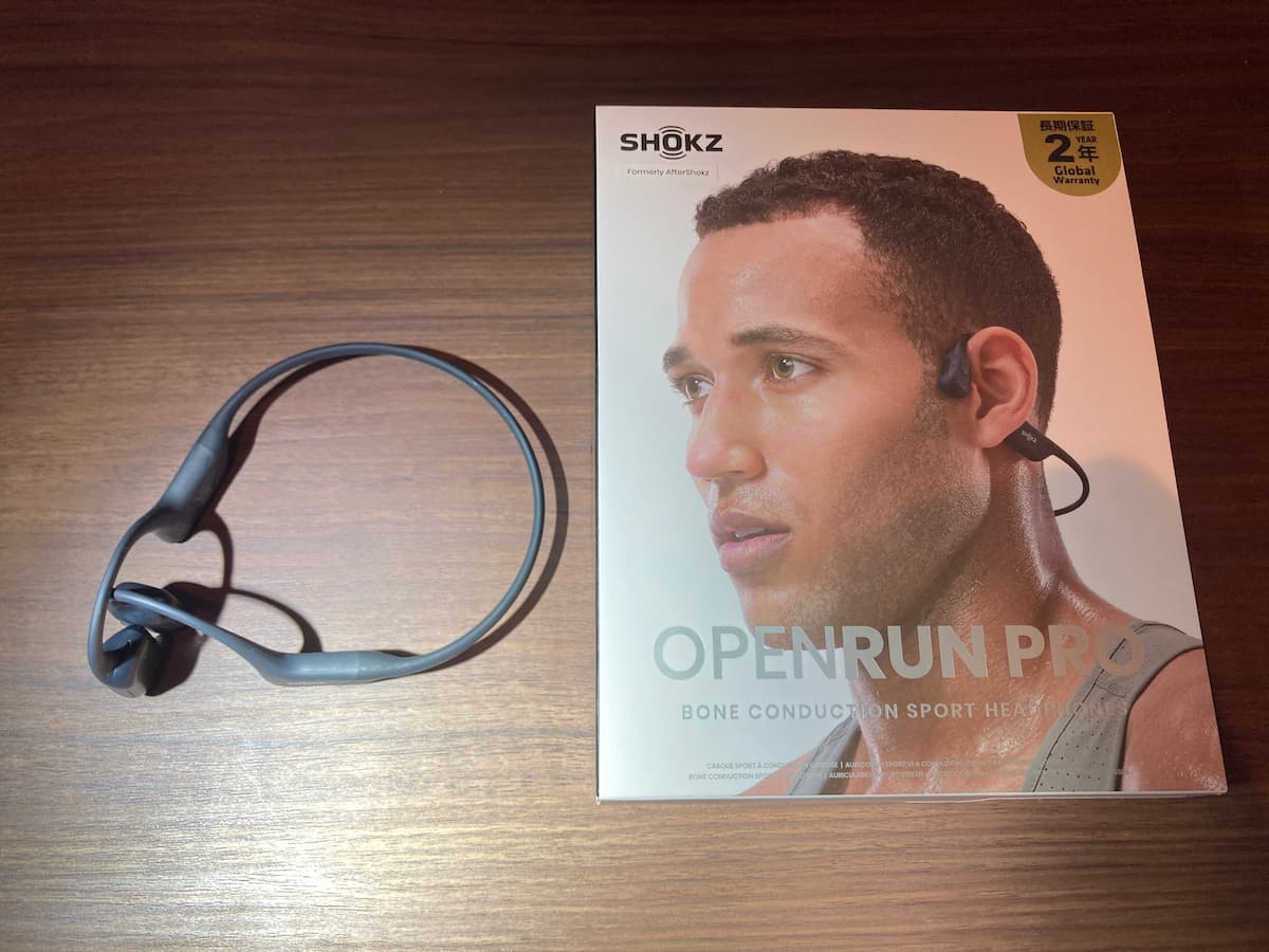 大人気新品Shokz Openrun 5月だけ使用