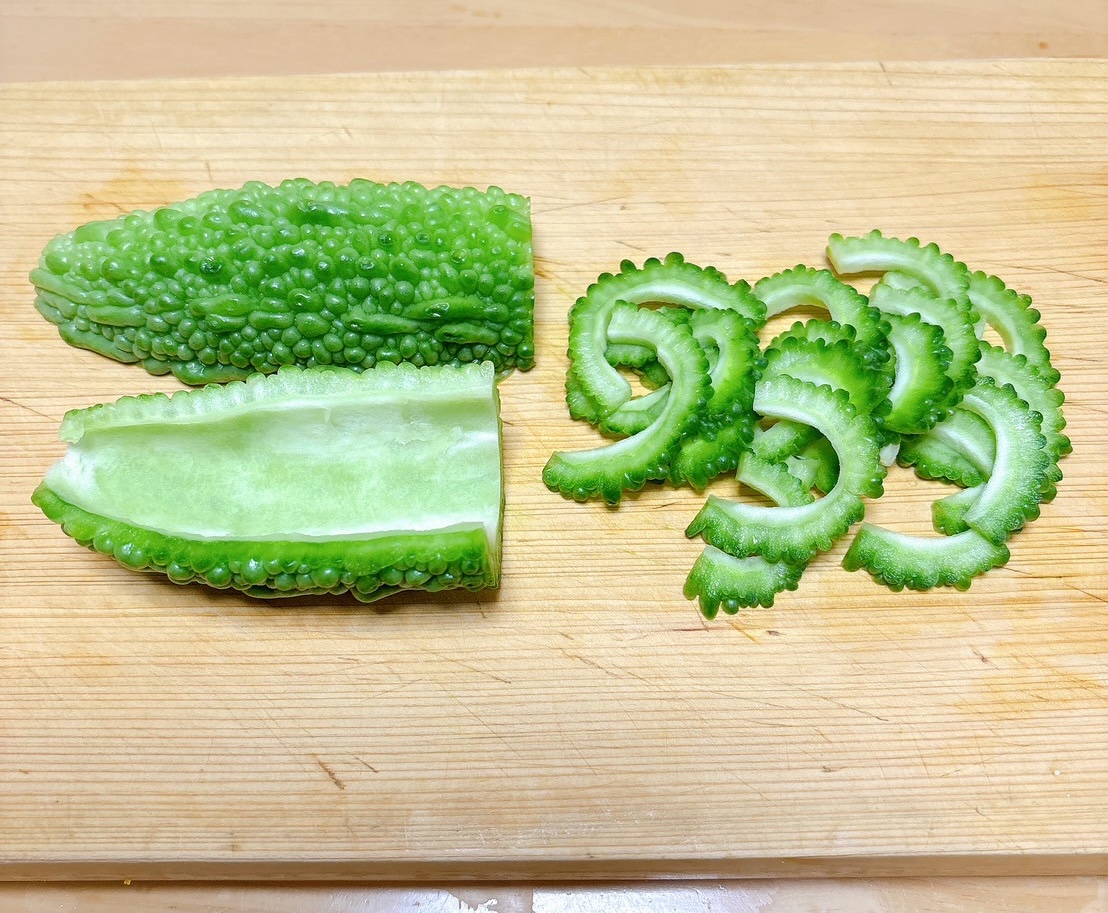 ゴーヤの下処理