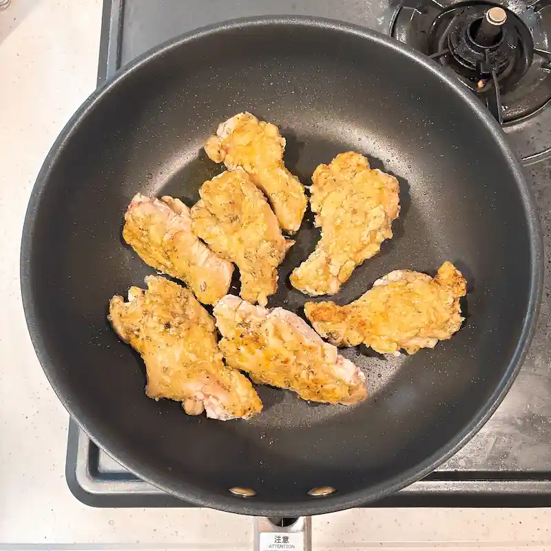 調理（焼き色をつける）