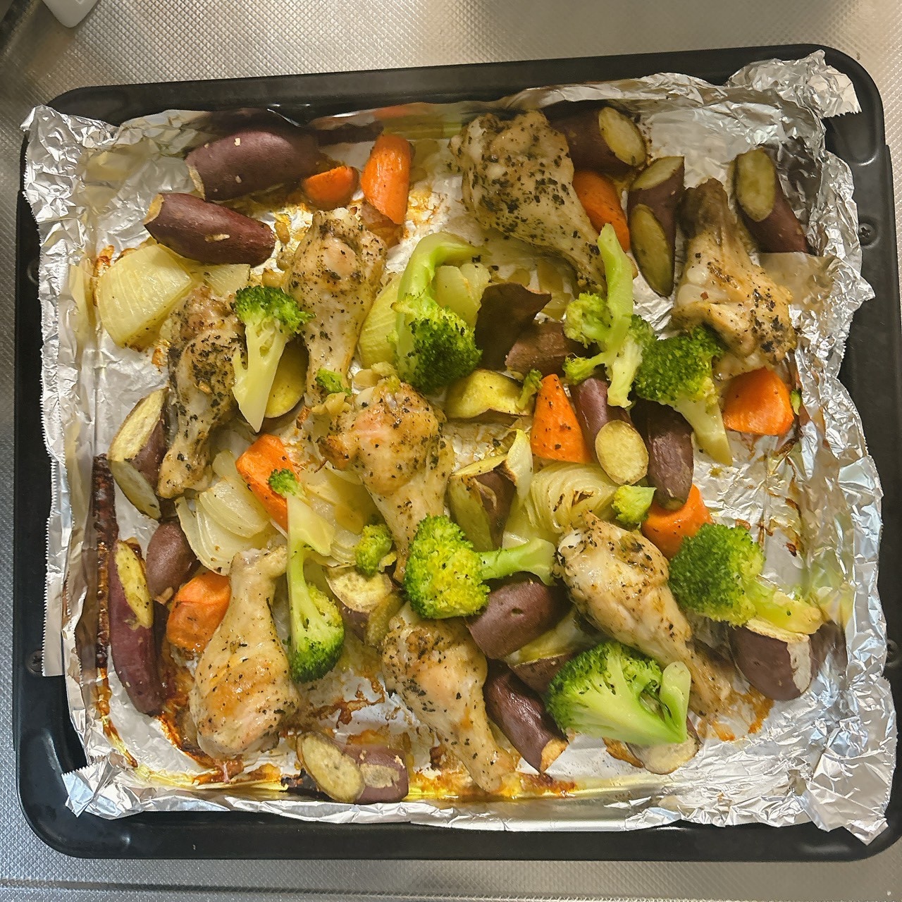 調理（裏返す）