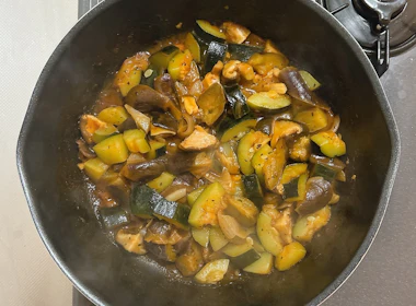 調理(煮詰める)