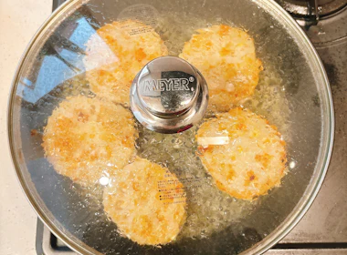 調理(蒸し焼き)