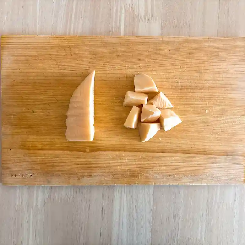 下ごしらえ（たけのこ）