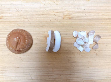 下ごしらえ(椎茸)