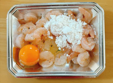 下ごしらえ(エビ)