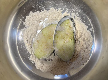 下ごしらえ(ナス)