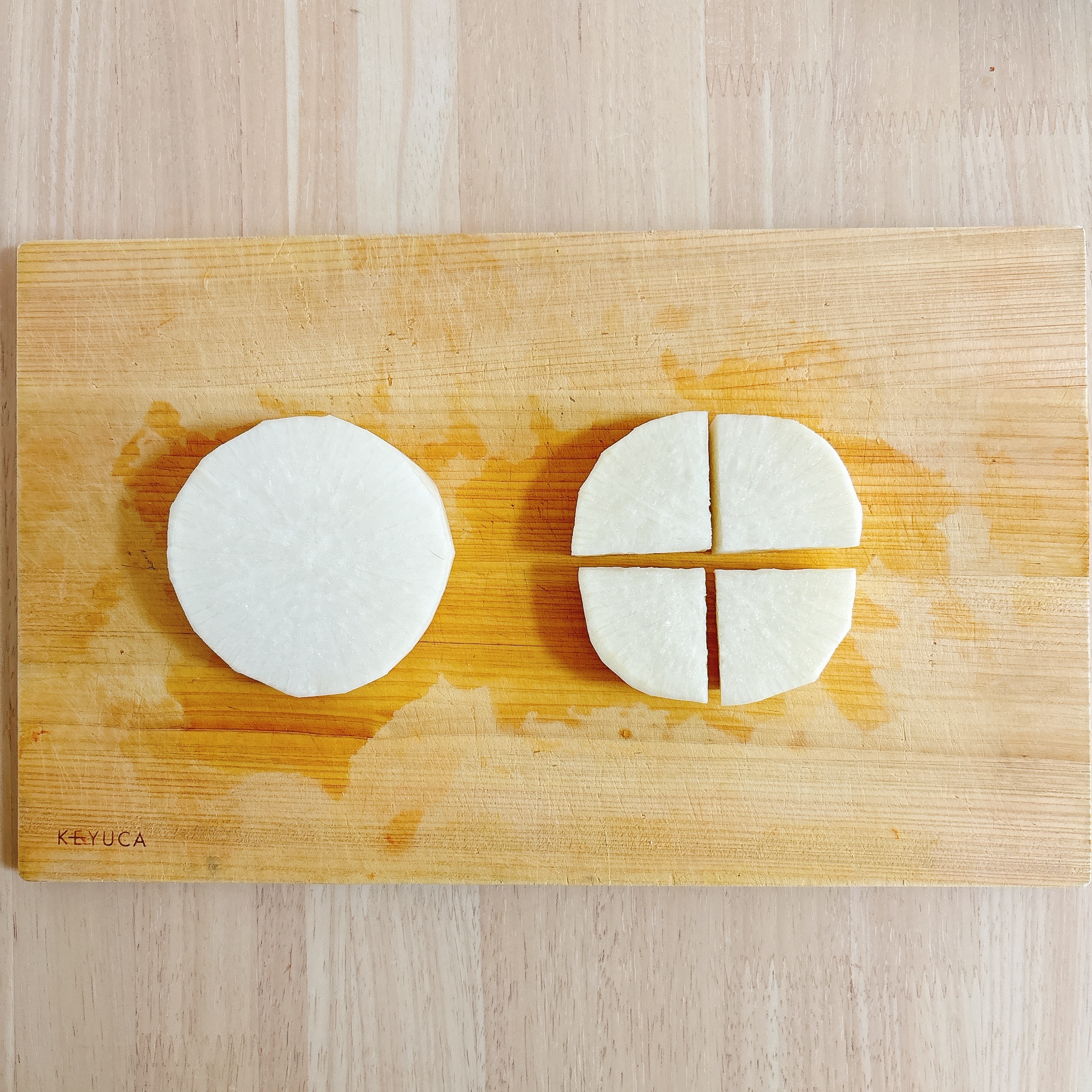 下ごしらえ（大根）