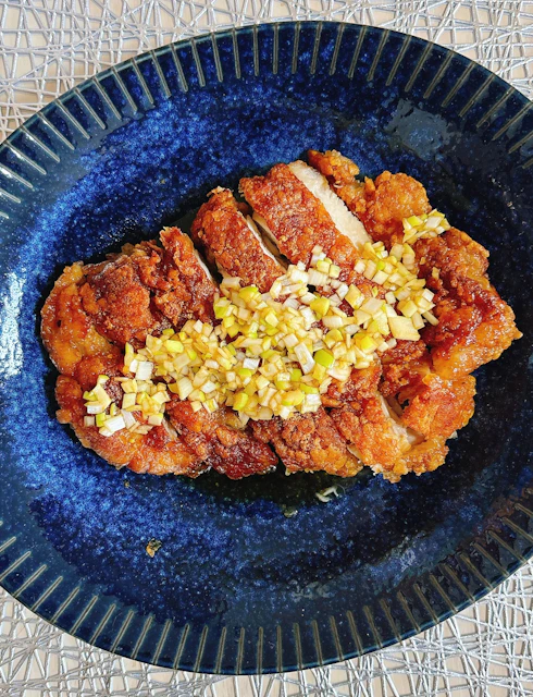 【さっぱりネギだれ】ジューシー油淋鶏