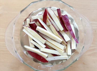 下ごしらえ(水にさらす)