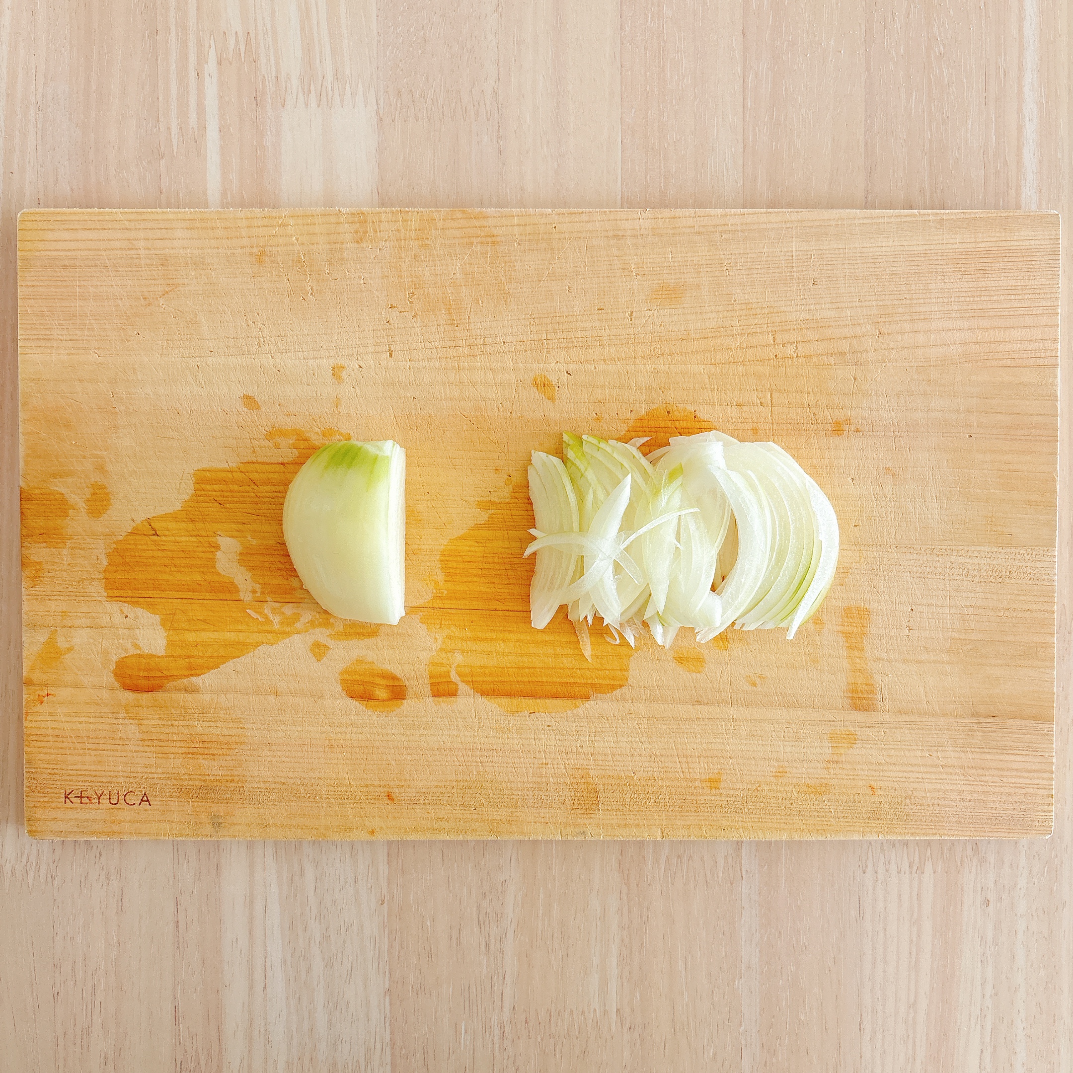 下ごしらえ（玉ねぎ）