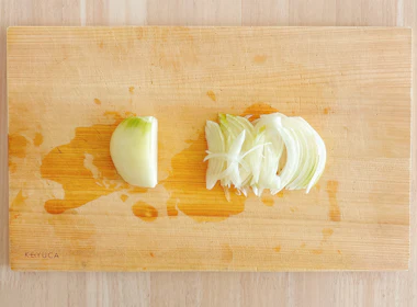 下ごしらえ(玉ねぎ)