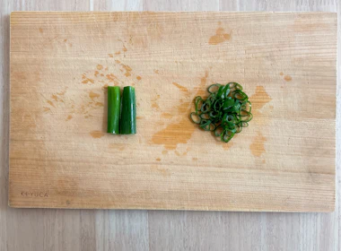 下ごしらえ(長ネギ)