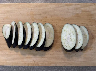 下ごしらえ(ナス)