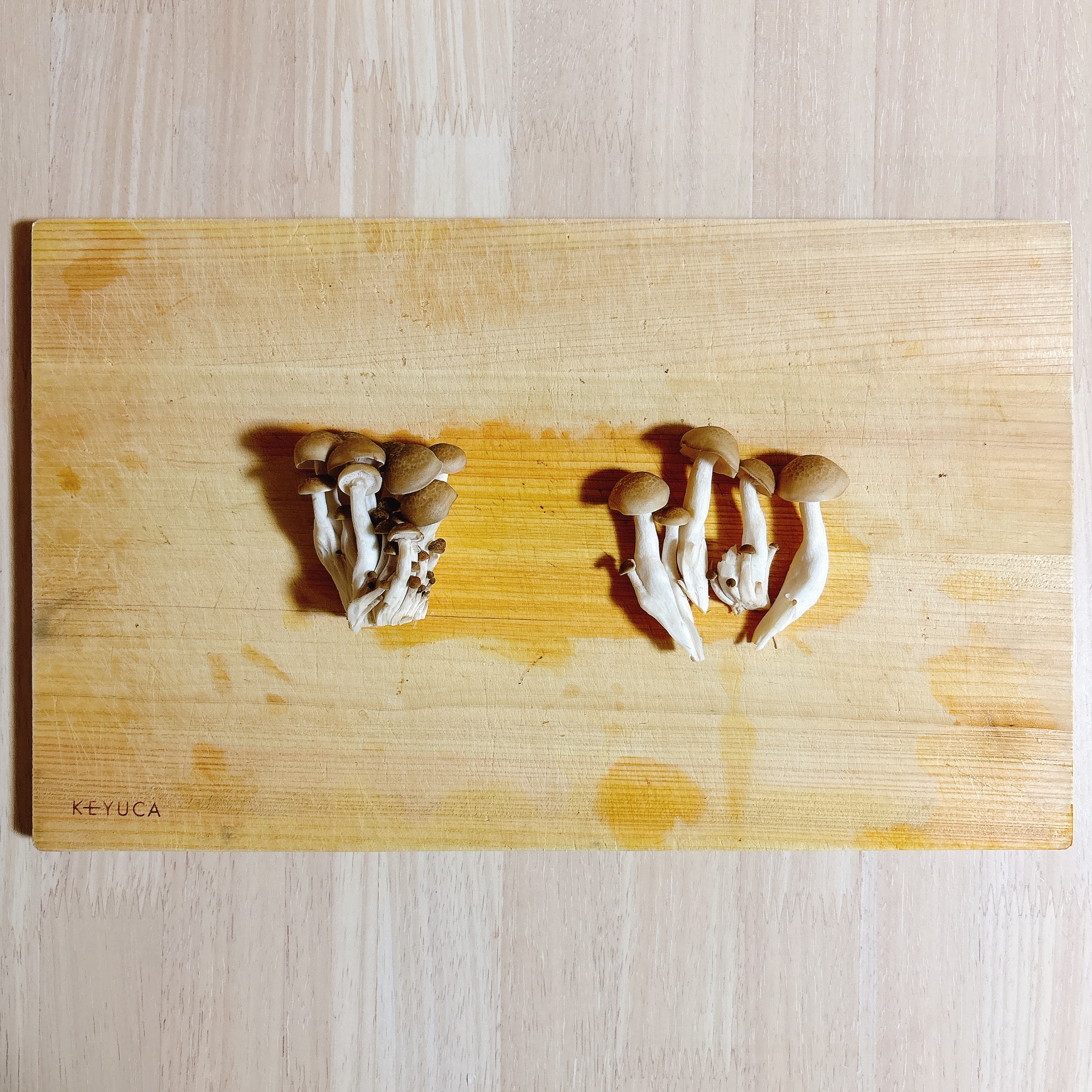 下ごしらえ（しめじ）