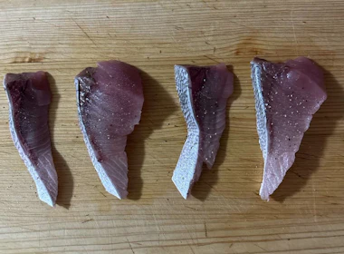 鰤の下味付け