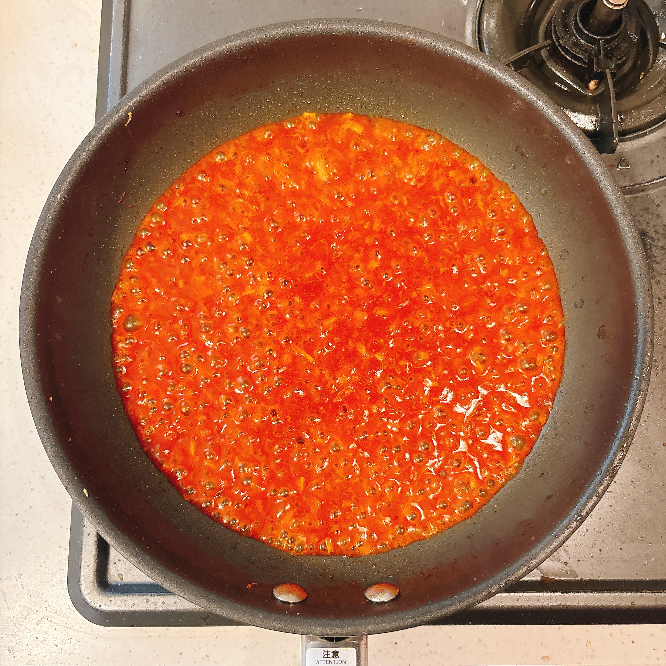 調理（調味料を煮る）